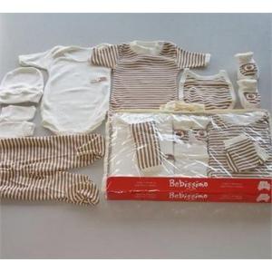 Naujagimio kraitelis baltas-rudas