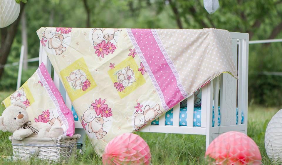 Atalynės komplektas "meškučiai tarp žvaigždžių" Atalynės komplektas "meškučiai tarp žvaigždžių"