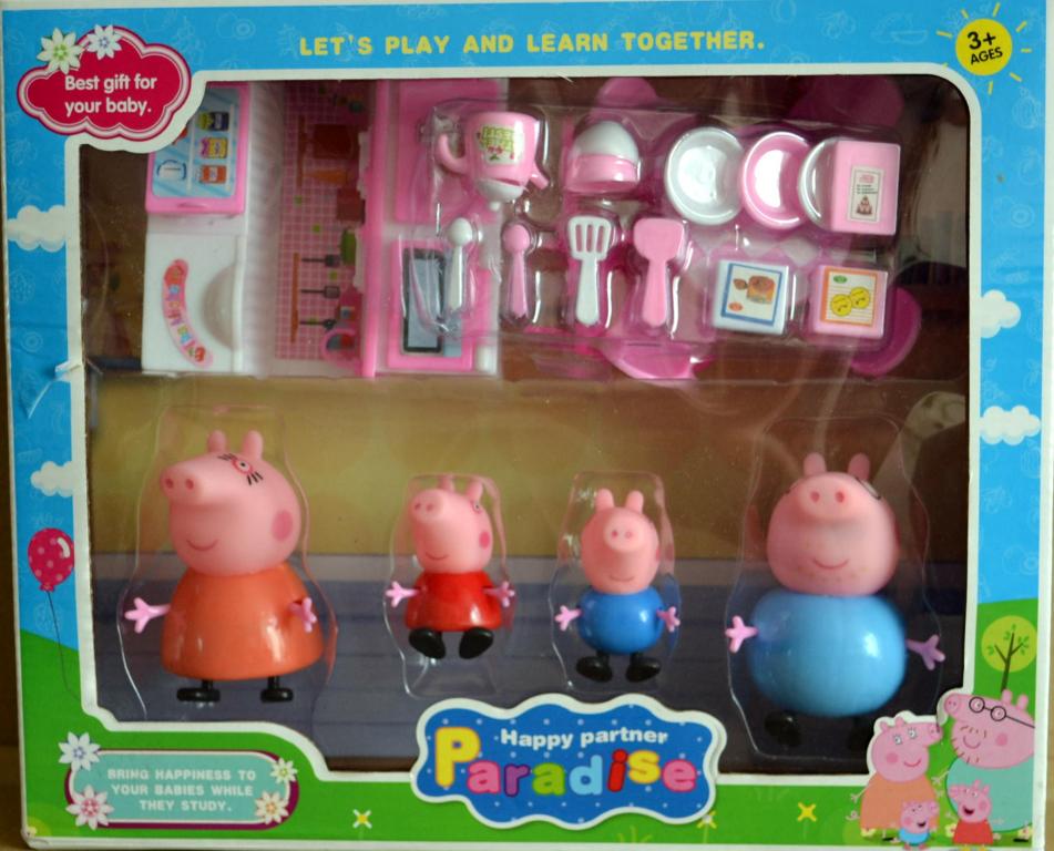 Peppa pig paršiukų rinkinys Peppa pig paršiukų rinkinys