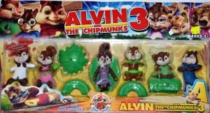 Alvinas ir burundukai rinkinys