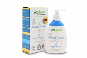 Šampūnas ir kondicionierius 3-12 metų vaikams, 200 ml