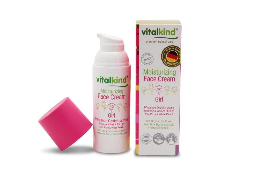 Drėkinamasis veido kremas 3-12 metų vaikams, 50ml Drėkinamasis veido kremas 3-12 metų vaikams, 50ml