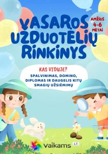 Vasaros užduotėlių rinkinys Vasaros užduotėlių rinkinys