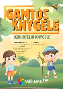 Gamtos užduočių knygelė Gamtos užduočių knygelė