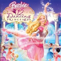 Barbė ir 12 šokančių princesių