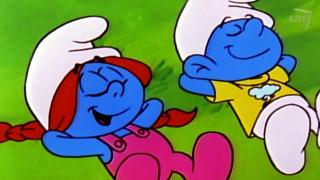 Smurfai<br/>Niurzga mokosi plaukti